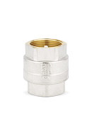 Обратный клапан Varmega VM04904, 1 1/4" ВР, с седлом из нейлона, никелированный 