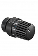 Термостатическая головка (термостат) Oventrop Uni LH 1011467, жидкостная, M30х1.5, с отметкой 0, черная антрацит RAL 7016 