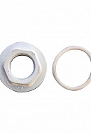 Заглушка для радиатора Ogint 1"x1/2", правая, проходная 