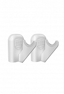 Комплект настенных регулируемых кронштейнов Royal Thermo Design 80 RTD80W, белые 