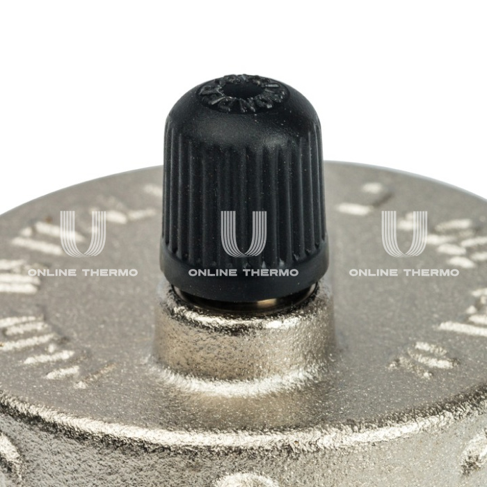 Автоматический воздухоотводчик Stout SVS-0011-000015 1/2", вертикальный выпуск, никелированный, с уплотнением O-ring 