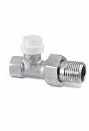 **Запорный радиаторный клапан (вентиль) ручной регулировки RBM Jetline 01540440 1/2" ВР-НР, серия 154, прямой 