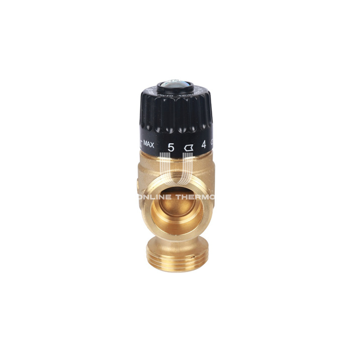 Термостатический смесительный клапан Stout SVM-0125-236525 DN25 НР 1", Kvs 2.3, PN10, 30-65°С, смешение вниз 