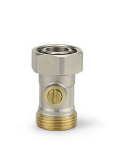 Узел нижнего подключения Varmega VM14301 3/4"EKх3/4"EK НР-ВР, прямой, одинарный раздельный, для двухтрубных систем 