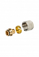 Фитинг компрессионный Stout для труб PEX 20х2,8х3/4" 