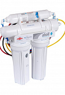 Система обратного осмоса Atoll ATEFDR005 A-450 STD/A-460E, 4 ступени, 120 л/сутки 