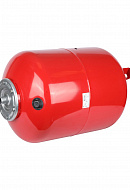 Расширительный бак для отопления Stout STH-0006-000200, 200 л, красный вертикальный, на ножках 