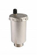 Автоматический воздухоотводчик Stout SVS-0011-000020 3/4", вертикальный выпуск, никелированный 