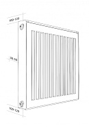 Стальной панельный радиатор Royal Thermo Compact 11/500/700, боковое подключение 