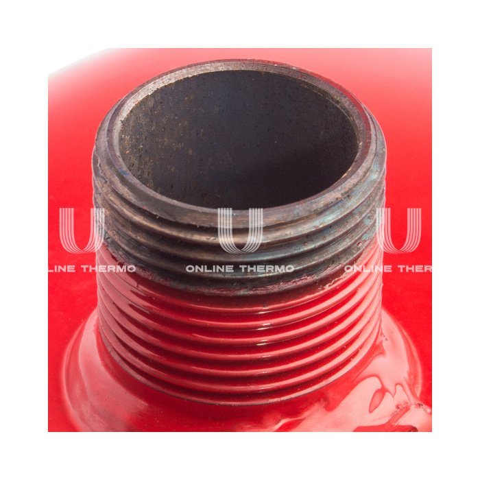 Расширительный бак для отопления Stout STH-0005-000035, 35 л, красный вертикальный, на ножках 