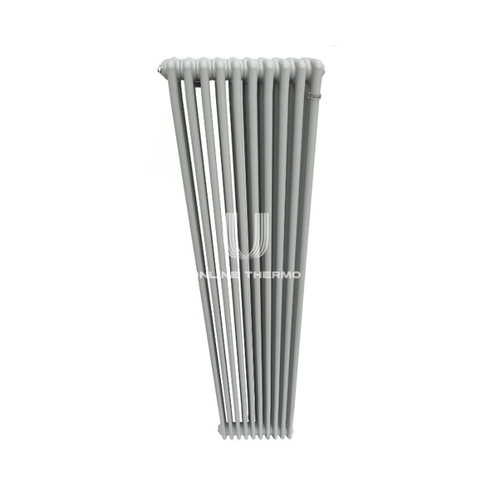 Стальной трубчатый радиатор Irsap Tesi 2 RR218001003A430N01 21800/10 Т30 3/4, боковой, серый Manhattan, с креплением 