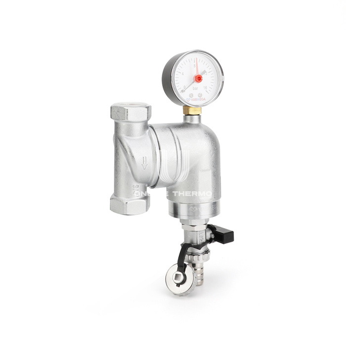 Фильтр промывной Varmega VMSF03-C25050 PN25 3/4", ВР-ВР, поворотный 
