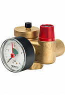 *Группа безопасности котла Watts KSG 30N 10005232 1" ВР, корпус из латуни, до 50 кВт, компактная 