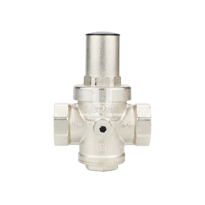 Редуктор давления Varmega VM12703, 1", PN25, поршневой, с присоединением к манометру 
