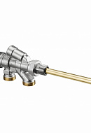 Узел нижнего подключения Oventrop Рапира 1183561, DN15, 3/4" НР-НР, прямой 