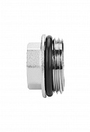 Переходник Varmega VM09801, НР-ВР, 3/4" х 1/2", хромированный 