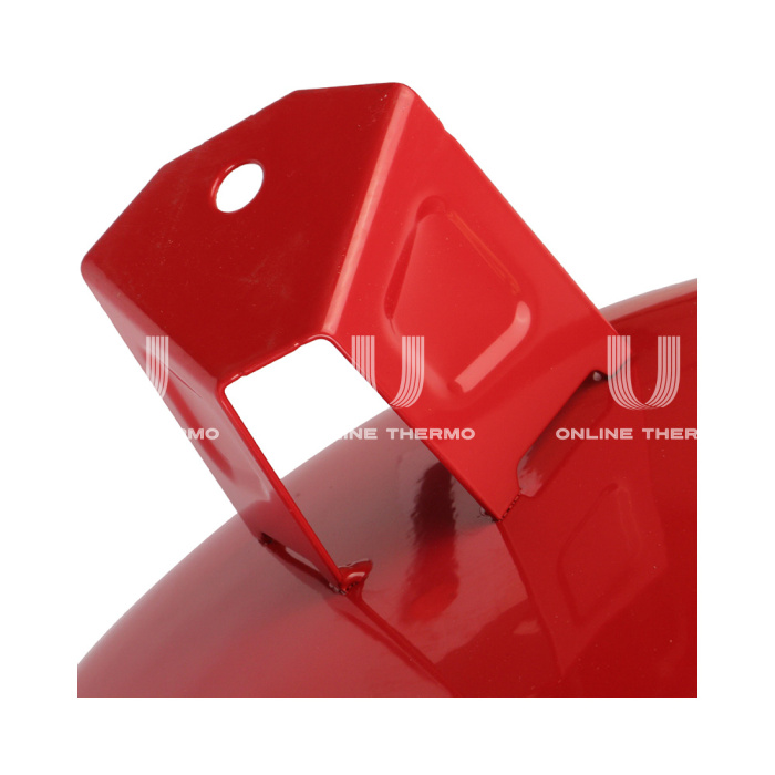 Расширительный бак для отопления Stout STH-0005-000080, 80 л, красный вертикальный, на ножках 