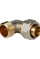 Угольник (угол) с наружной резьбой Stout SFS-0006-011432 1 1/4"x32, никелированный, компрессионный 