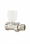 Радиаторный клапан (вентиль) ручной регулировки Varmega VM10102, 1/2" x 3/4"EK НР, прямой 