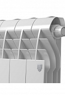 Биметаллический радиатор Royal Thermo BiLiner 500 Bianco Traffico (белый) VR - 4 секции, нижнее подключение 