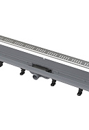 Душевой лоток (водоотводящий желоб) AlcaPlast APZ30-850M, горизонтальный сток - 850 мм 