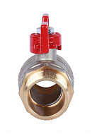 Кран шаровый Rommer RBV-0007-0410225, 1" НР-НР, стандартный, ручка-бабочка 
