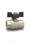 Кран шаровый Varmega Toro VM02301 1/2" ВР-ВР, полнопроходной, ручка-бабочка 