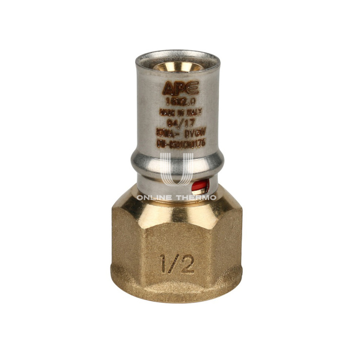 Муфта с внутренней резьбой Stout SFP-0002-001216 1/2"х16, пресс-фитинг 