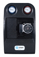 Насосная группа Stout SDG-0038-182502 DN 25 (1") с разделительным теплообменником (18 пластин), с насосом Grundfos UPSO 25-65, подача справа 