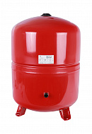 Расширительный бак для отопления Stout STH-0005-000100, 100 л, красный вертикальный, на ножках 