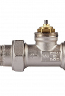 Комплект термостатический прямой с запорным клапаном Royal Thermo RTE 07.008 (НС-1442895), DN20 3/4" ВР-НР, без преднастройки 