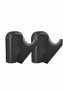 Комплект настенных регулируемых кронштейнов Royal Thermo Design 80 RTD80B, черные 