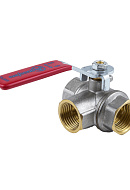 Кран шаровый Aquasfera Euro 1020-01, ВР 1/2", полнопроходной, ручка-рычаг 