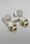 Узел нижнего подключения Varmega  VM14101 1/2"x3/4"EK НР, прямой, с адаптерами, с подключением ЕК 