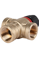 Термостатический смесительный клапан Rommer RVM-0112-166020 ВР 3/4", Kvs 1.6, PN5, 35-60°C 