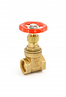 Латунная задвижка клиновая Uni-fitt 140G3000 PN10 3/4" ВР 