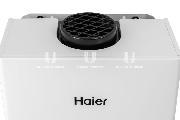 Проточный газовый водонагреватель (газовая колонка) Haier IGW 10 B, GD0FP3E0WRU, открытая камера, электророзжиг 