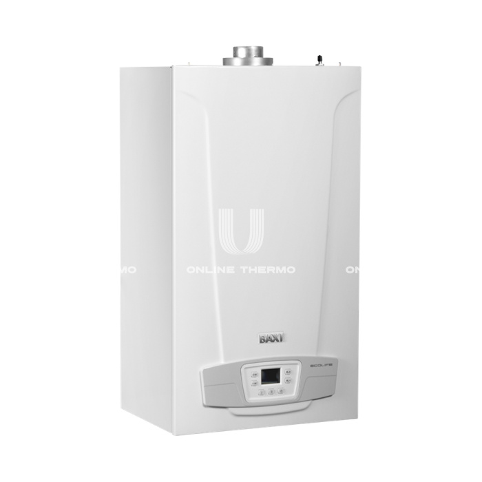 Настенный газовый котел Baxi ECO Life 1.31F 7814108, одноконтурный, закрытая камера, 31 кВт 