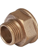 Переходник с внутренней и наружной резьбой Stout ВН 3/4"×3/4" 