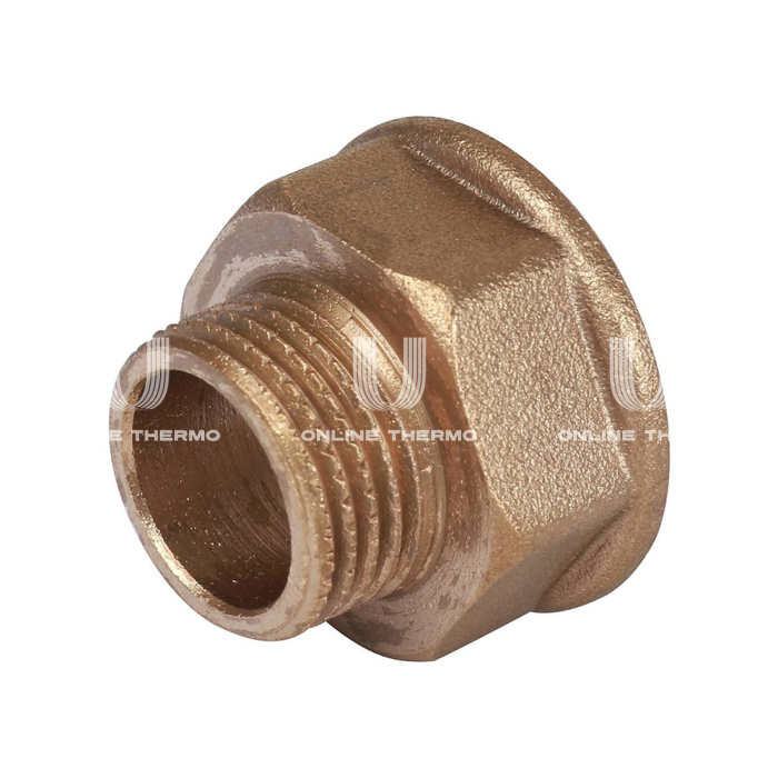 Переходник с внутренней и наружной резьбой Stout ВН 3/4"×3/4" 