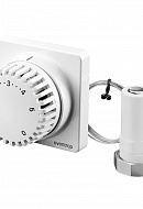 Термостатическая головка (термостат) Oventrop Uni FH 1012295, M30х1.5, с отметкой 0, с дистанционным управлением, белая, 2 м 