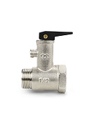 Клапан предохранительный (сбросной) для бойлера Varmega VM16511, 1/2" ВР-НР, 0-8.5 бар 