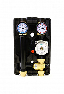 Насосная группа Uni-Fitt 491W2500, смесительная с термосмесителем, DN 25 (1"), с насосом Wilo RS 25-6, подача справа 