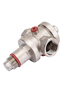 Редуктор давления Rommer RVS-0008-000040, 1 1/2", PN25, поршневой, с присоединением к манометру 