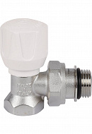 Радиаторный клапан (вентиль) ручной регулировки Stout SVR-2102-100015 1/2" ВР-НР, угловой, с уплотнением 