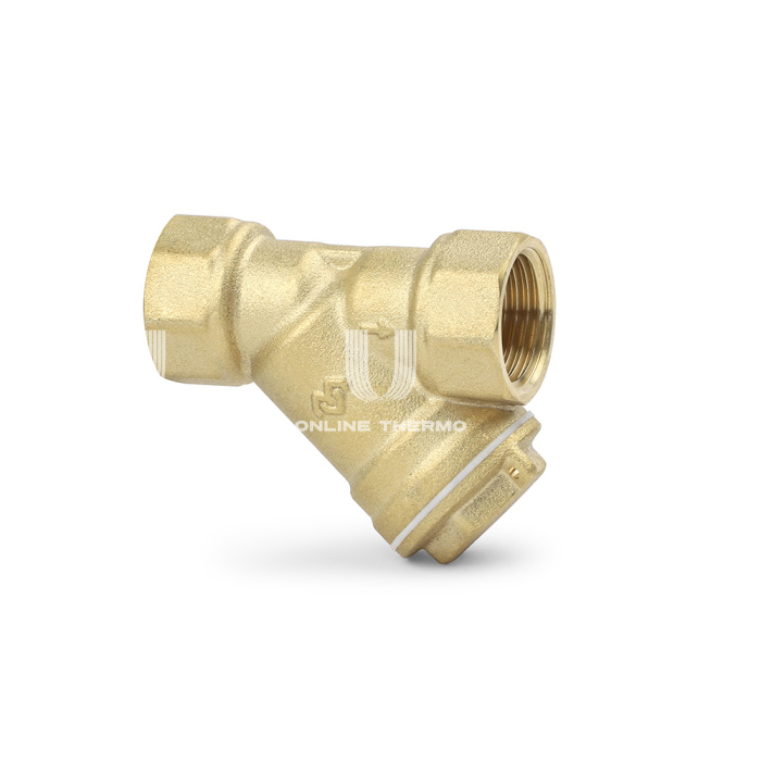 Косой фильтр механической (грубой) очистки Varmega VM04007 2"1/2" ВР-ВР, с ушком под пломбу 