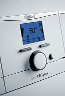 Настенный газовый котел Vaillant atmoTEC plus VUW 200/5-5 0010015259, двухконтурный, открытая камера, 20 кВт 