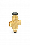 Редуктор давления Uni-fitt Compact 1/2" 202G2140, PN15, 1-4 бар, с присоединением к радиальному манометру 