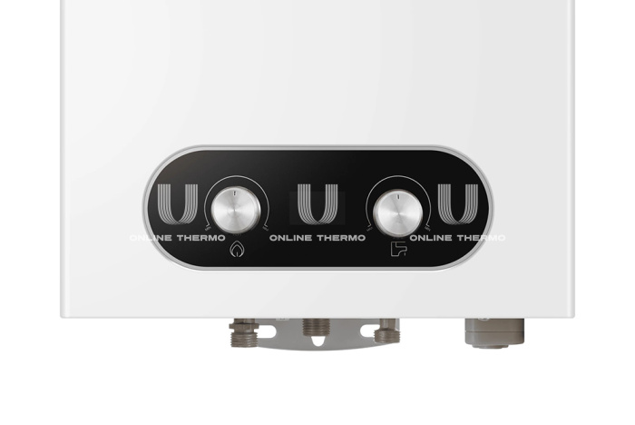 Проточный газовый водонагреватель (газовая колонка) Haier JSD 24-12 C, TD0043767RU, открытая камера, электророзжиг 