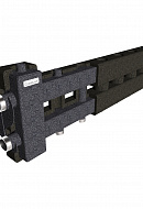 Балансировочный коллектор Gidruss (Гидрусс) BM-80-4D.EPP, до 80 кВт, конструкционная сталь, с термоизоляцией 